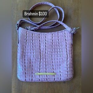 Brahmin Bag Pink Crossbody